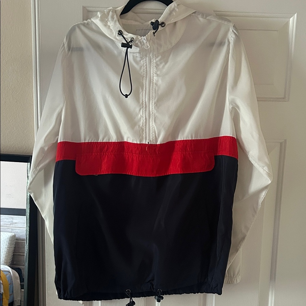 Fashion Nova Men's White and Black Jacket